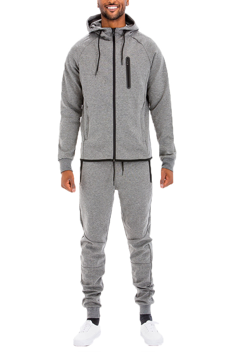Tech Fleece Tracksuit - Dark Grey - Men's Premium Sweat Set