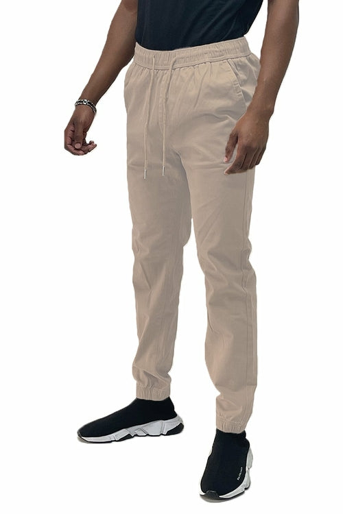 Solid Jogger Pants J133 - Khaki