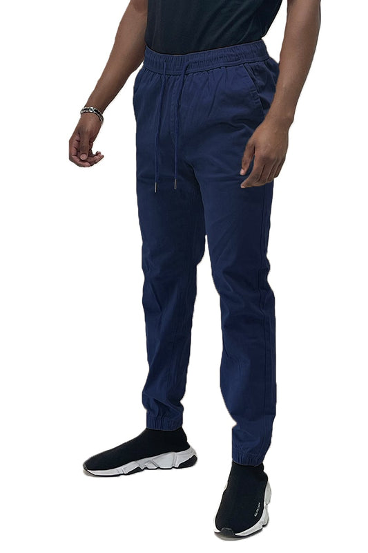 Solid Jogger Pants J133 - Navy