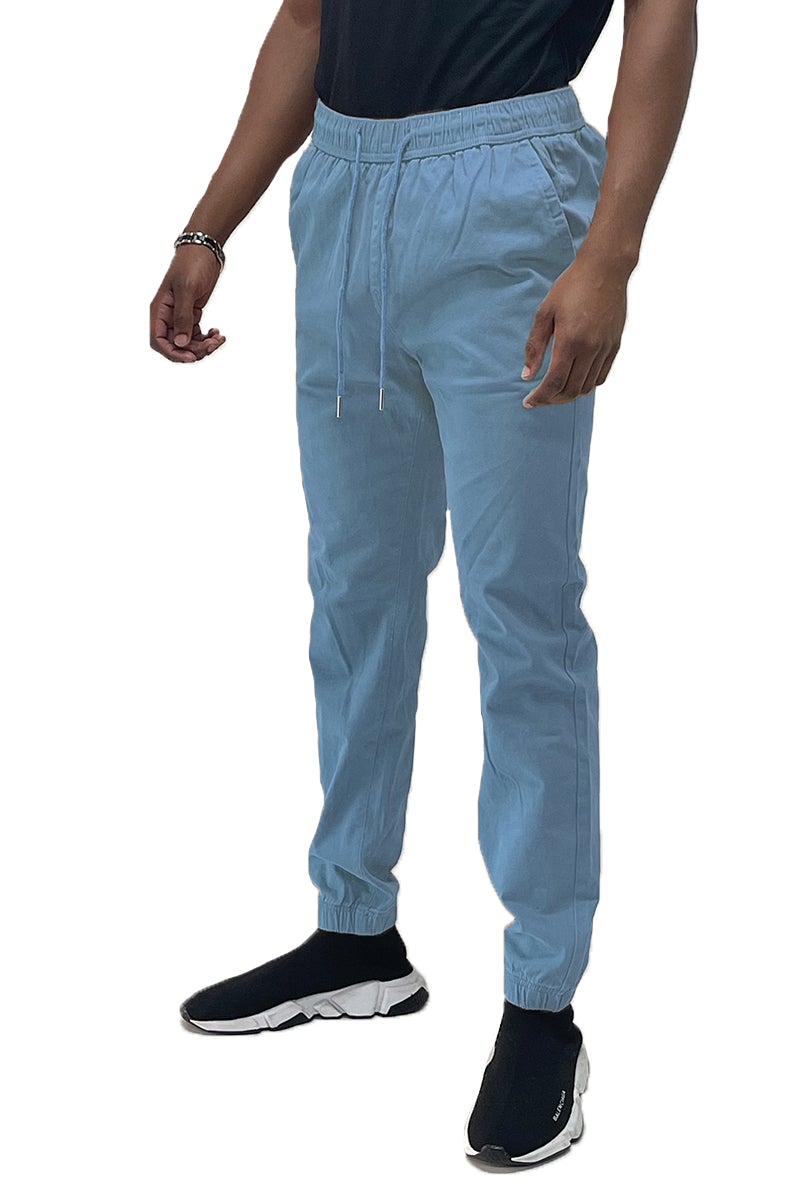 Solid Jogger Pants J133 - Sky